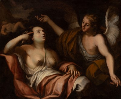 Lot 57 - School of Giulio Cesare Procaccini Hagar and...