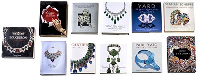 Lot 815 - [BOOKS-JEWELRY] Group of approximately ten...