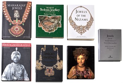 Lot 817 - [BOOKS-JEWELRY] Group of approximately seven...
