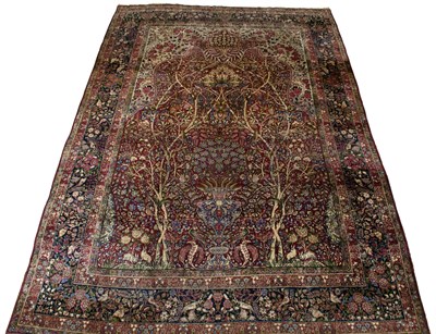Lot 343 - Kerman Meditation Carpet Southeast Persia,...