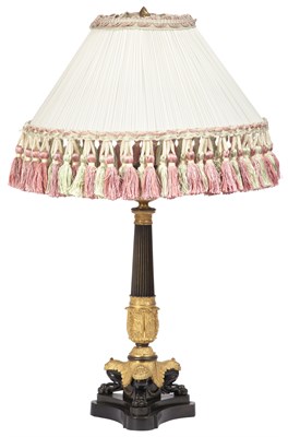 Lot 873 - Restauration Gilt- and Patinated-Bronze...