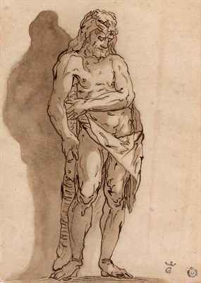 Lot 21 - Manner of Luca Cambiaso Hercules Bears two...