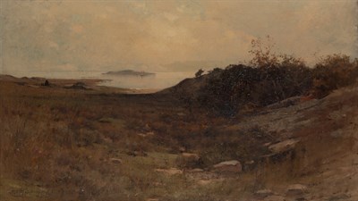 Lot 31 - George Henry Smillie American, 1840-1921 Rocky...