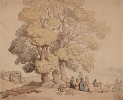 Lot 76 - Thomas Rowlandson English, 1756-1827 Beagles...