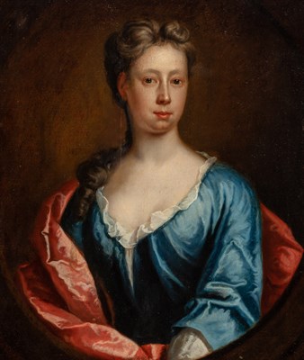 Lot 8 - Circle of Michael Dahl Portrait of a Lady in...