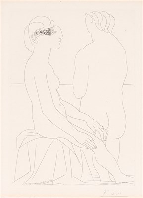 Lot 139 - Pablo Picasso (1881-1973) FEMME ASSISE ET...