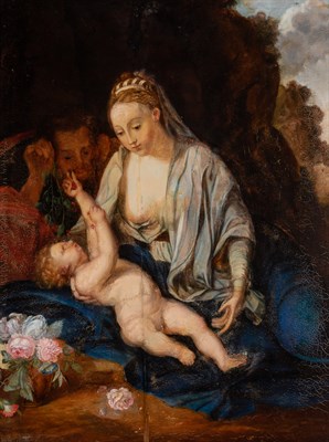Lot 3 - Circle of Adriaen van der Werff Mother and...