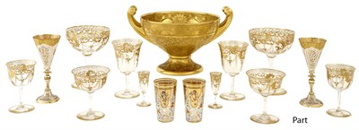 Lot 134 - Miscellaneous Group of Gilt and Enameled Glass...