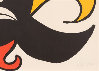 Lot 47 - Alexander Calder (1899-1976) SOLEIL NOIR Color...