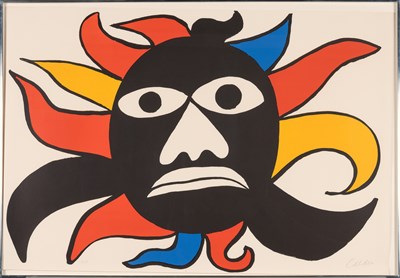 Lot 47 - Alexander Calder (1899-1976) SOLEIL NOIR Color...