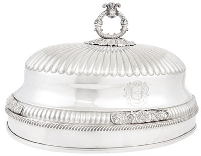 Lot 209 - Sheffield Plate Meat Dome Early 19th century...