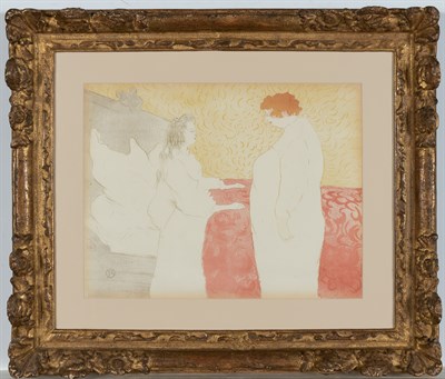 Lot 14 - Henri de Toulouse-Lautrec (1864-1901) FEMME AU...