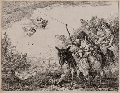 Lot 187 - Giovanni Domenico Tiepolo (1727-1804) JOSEPH...