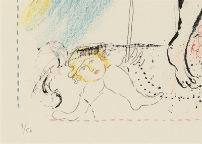 Lot 24 - Marc Chagall (1887-1985) L'ÉCUYÈRE (MOURLOT...