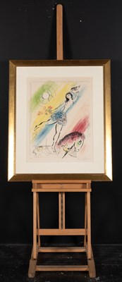 Lot 24 - Marc Chagall (1887-1985) L'ÉCUYÈRE (MOURLOT...