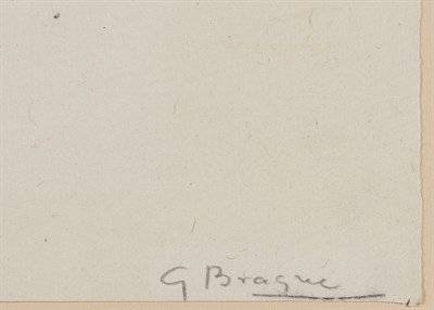 Lot 20 - Georges Braque (1882-1963) NATURE MORTE III...