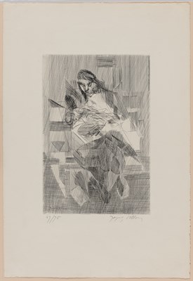 Lot 19 - Jacques Villon (1875-1963) MATERNITÉ...