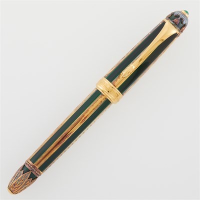 Lot 1090 - Michel Perchin Fabergé Inspired Fountain Pen...
