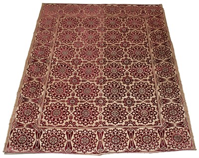 Lot 223 - Ottoman Velvet and Metal Thread Panel...
