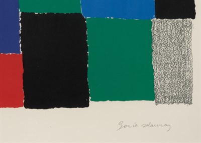 Lot 74 - Sonia Delaunay-Terk (1885-1979) ÉCOSSAIS...