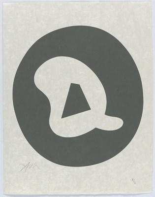 Lot 42 - Jean (Hans) Arp (1886-1966) LE SOLEIL RECERCLÉ...