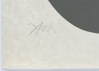 Lot 42 - Jean (Hans) Arp (1886-1966) LE SOLEIL RECERCLÉ...