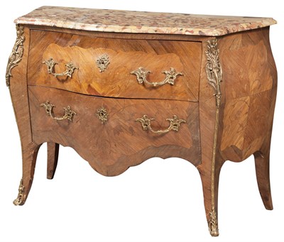 Lot 88 - Louis XV Style Gilt-Metal Mounted and...