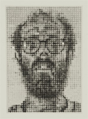 Lot 67 - Chuck Close (b. 1940) SELF-PORTRAIT Aquatint,...