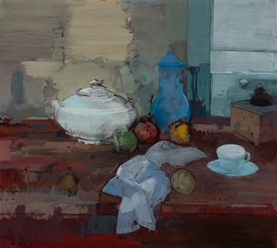 Lot 59 - John Heliker American, 1909-2000 Still Life...