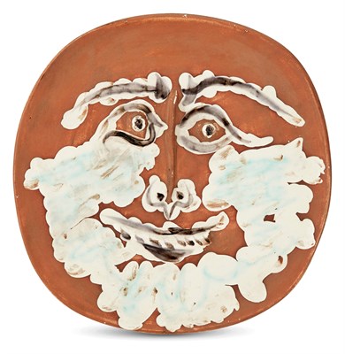 Lot 158 - Pablo Picasso (1881-1973) VISAGE BARBU (ALAIN...