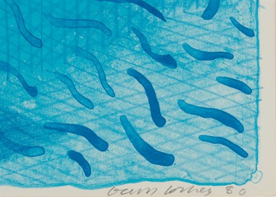 Lot 85 - David Hockney (b. 1937) POOL MADE WITH PAPER...