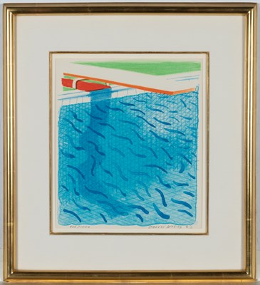 Lot 85 - David Hockney (b. 1937) POOL MADE WITH PAPER...