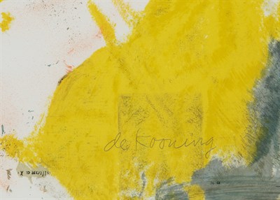 Lot 93 - Willem de Kooning (1904-1997) THE MAN AND THE...