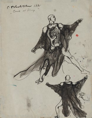 Lot 313 - Pavel Tchelitchew Russian, 1898-1957 Costume...