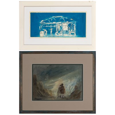 Lot 291 - Attributed to Lila De Nobili Set Design for...