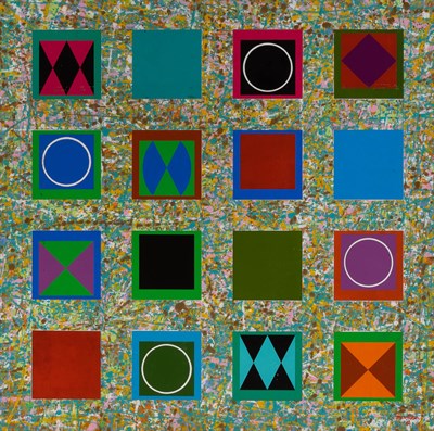 Lot 68 - J. Jesse McVicker American, 1911-2004 Squares,...