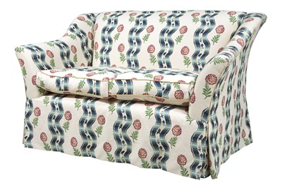 Lot 1028 - George Smith Upholstered Loose-Cushion...