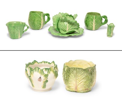 Lot 1058 - Group of Dodie Thayer Glazed Ceramic Lettuce...