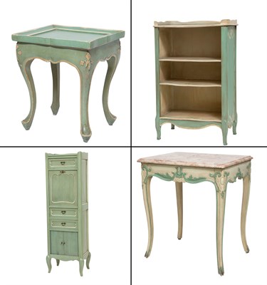 Lot 1080 - Louis XV Style Painted Wood Table 20th Century...