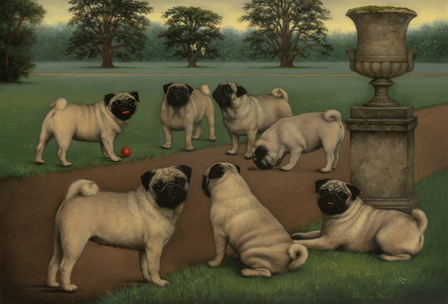 Lot 1037 - Christine Herman Merrill American, 20th/21st...
