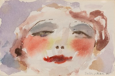 Lot 1079 - Joe Eula American, 1925-2004 Portrait Head,...