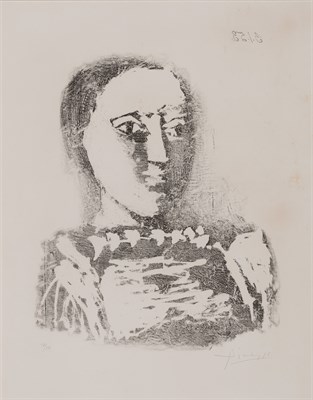 Lot 141 - Pablo Picasso (1881-1973) LE CHANDAIL BRODE...