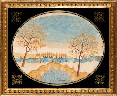 Lot 14 - American School 19th Century, probably New...