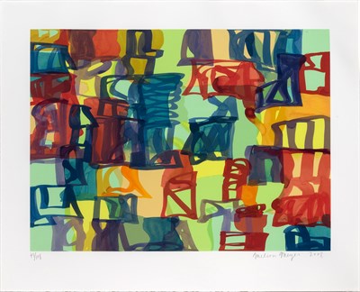 Lot 112 - Melissa Meyer (b. 1947) SMALL ABSTRACT Color...
