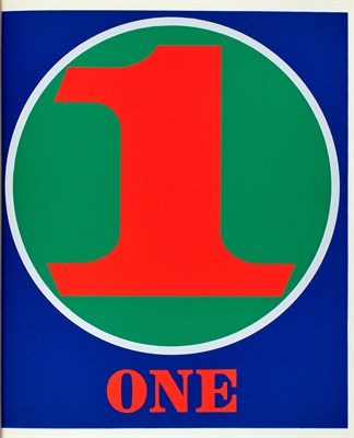 Lot 1128 - ROBERT CREELEY and ROBERT INDIANA Numbers....