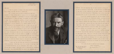 Lot 129 - SHAW, GEORGE BERNARD Typed letter signed....