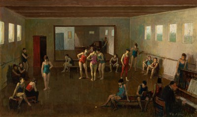 Lot 1126 - Tully Filmus American, 1903-1998 Rehearsal...
