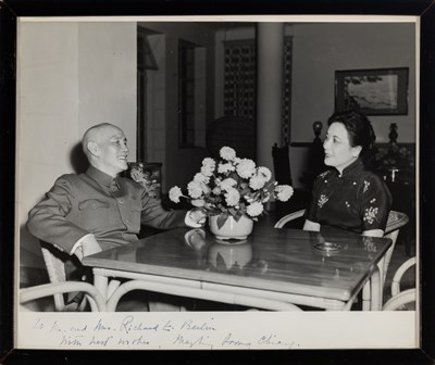 Lot 1086 - SOONG MEI-LING [also known as Madame Chiang...