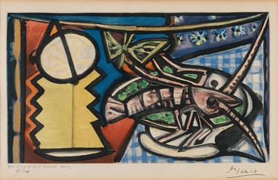 Lot 160 - After Pablo Picasso (1881-1973) STILL LIFE...