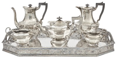 Lot 267 - George V Sterling Silver Tea and Coffee...